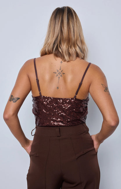 BODY À SEQUINS