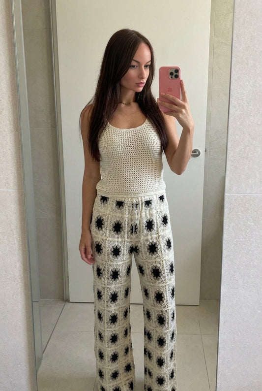 pantalon crochet création parisienne