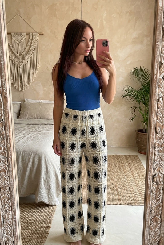 pantalon crochet création parisienne