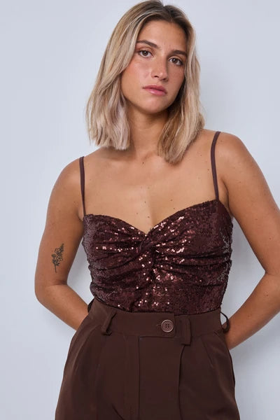BODY À SEQUINS