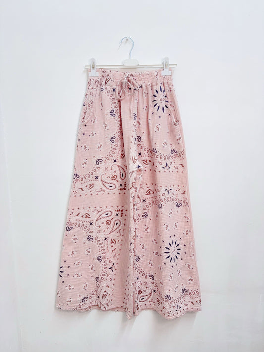 Pantalon Lucy rose nude